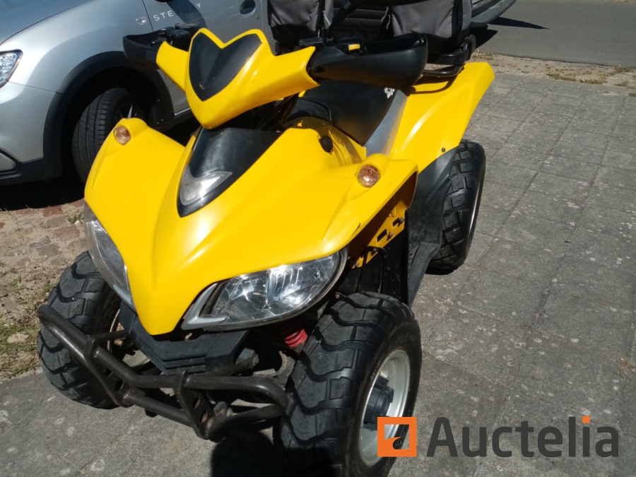 Quad Sym Trackrunner Quad Et Motoneige Quad Auctelia