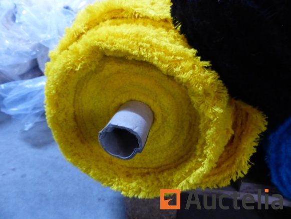 1 Roll of yellow organic fabric GOTS ORGANIC FABRICS creator AMANDINE CHA 152 22cm