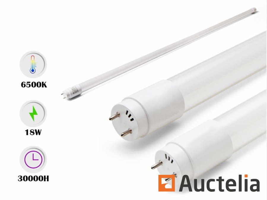 120 x LED tube 18w T8, 120cm 6500K - Lighting fixture 