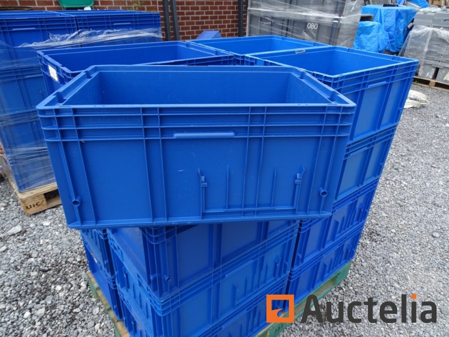 16 Storage boxes plastic Pallets - Storage - auctelia.com