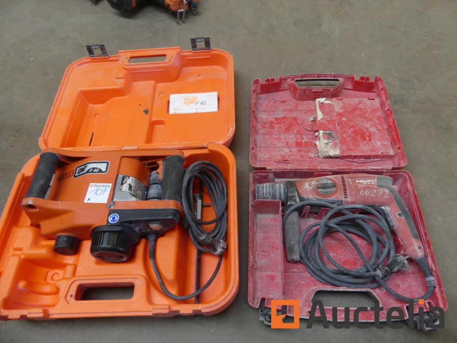 Biscuit joiner SPIT F40, HILTI drilling machine TE2M Hand tools G