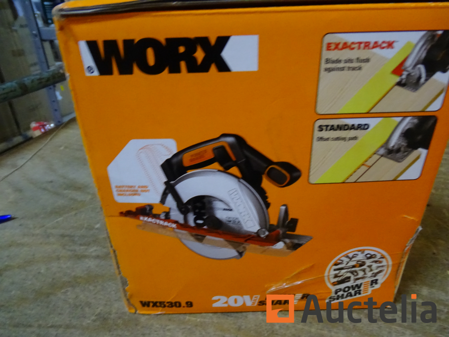 Circular saw WORX EXACTRACK WX530.9 cordless