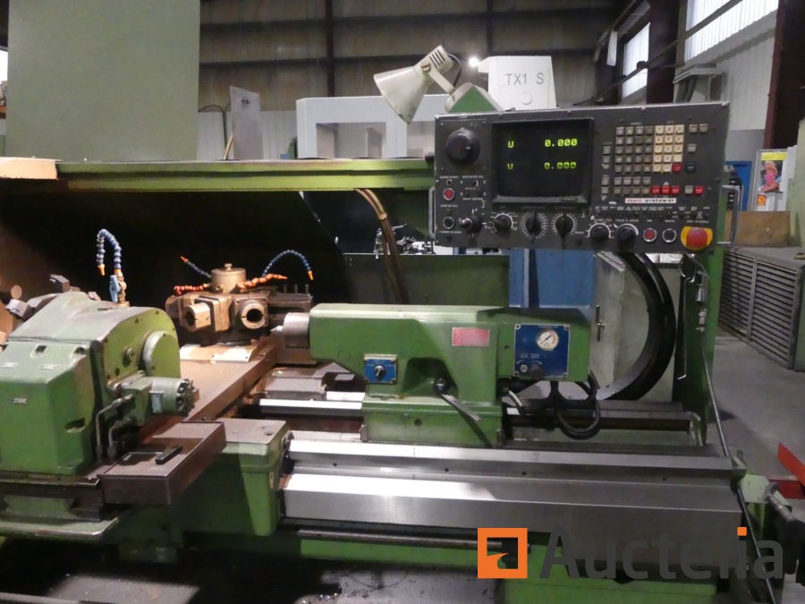 CNC steel machining lathe YAMAZAKI MAZAK M4 1500