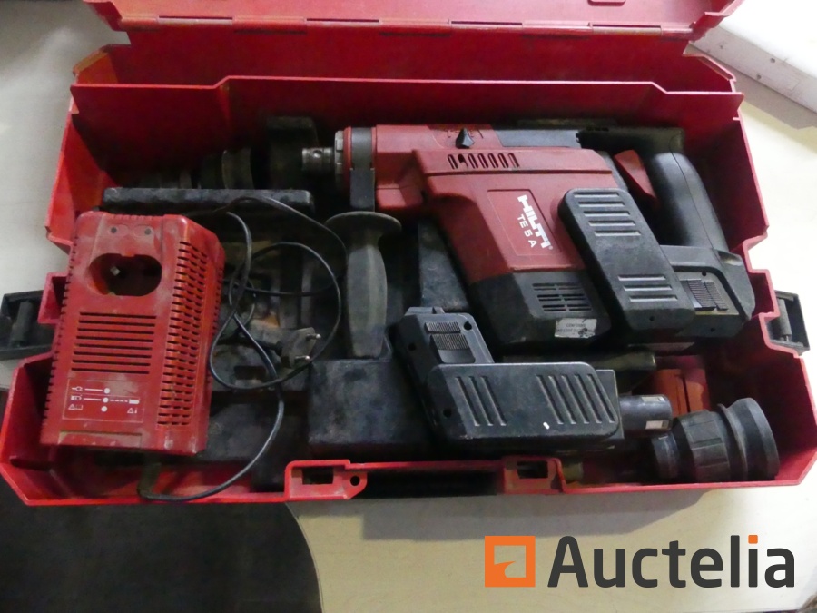 Demolition hammer on batteries HILTI TE 5 A Burner auctelia