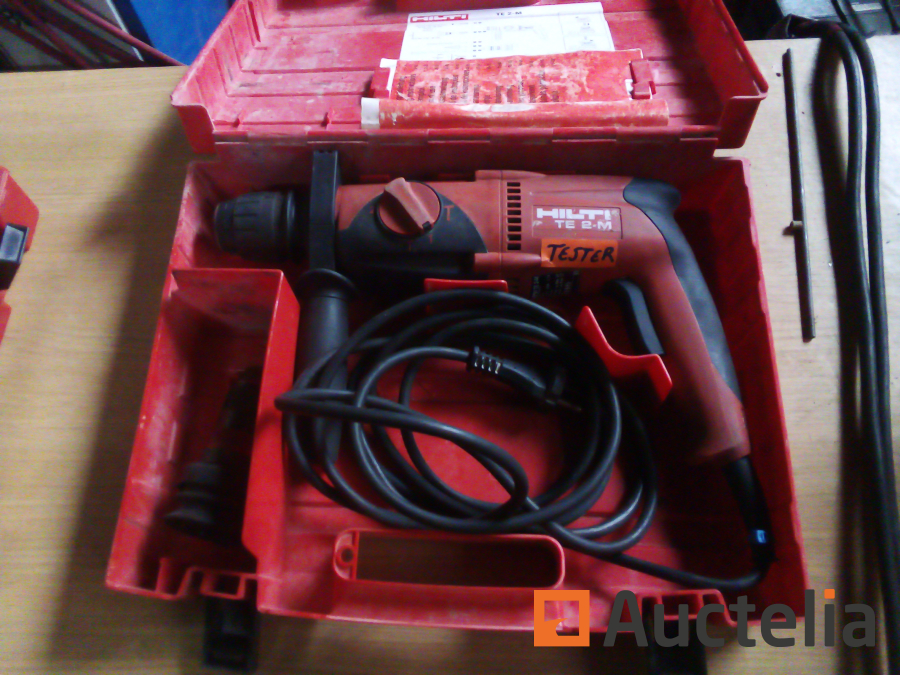 Drill a percussion HILTI + meches - Construction - Drilling equipment ...