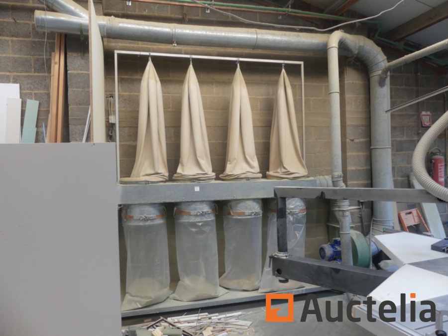 Dust Extraction 4 Bags Woodworking Dust collectors & Heating