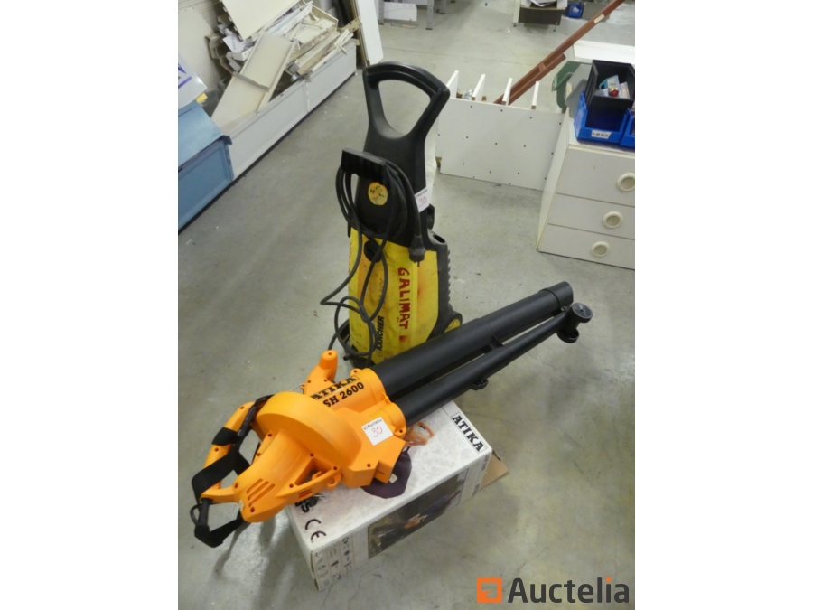 Electricleaf blower Atika LSH2600, High pressure cleaner Kärcher 720M