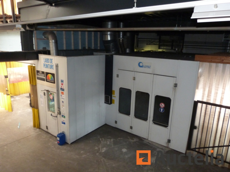 Garmat Spray booth - Garage - Workshop for preparation of bodywork pai ...
