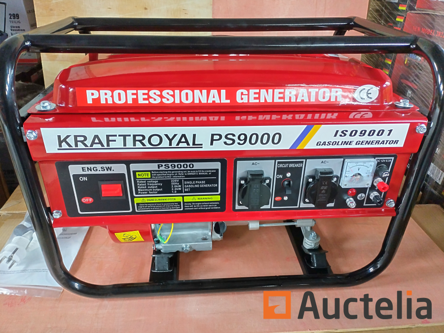 Generador Eléctico 7000W Ducar Gasolina P. Eléctrica DFD9000H - CGC SpA