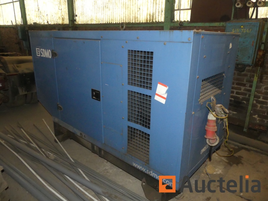 Generator SDMO JS100 K used at auction - Auctelia