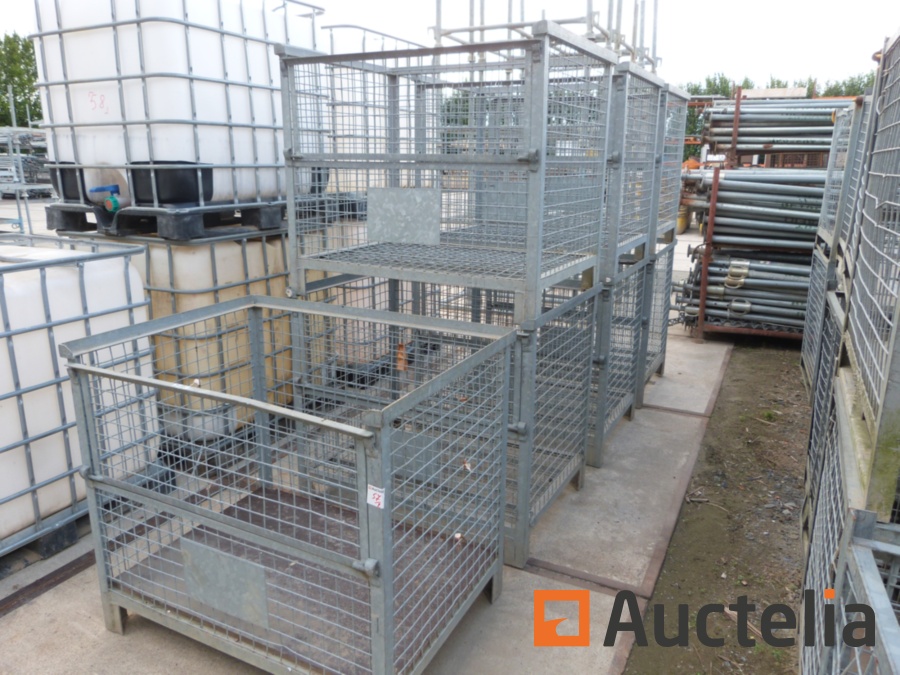 Gitter box galvanized - Handling & Storage - auctelia.com