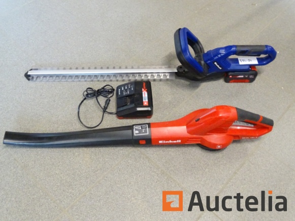 Hedge trimmer Einhell BG AH 18LI Einhell GE CL 18LIE blower 18V