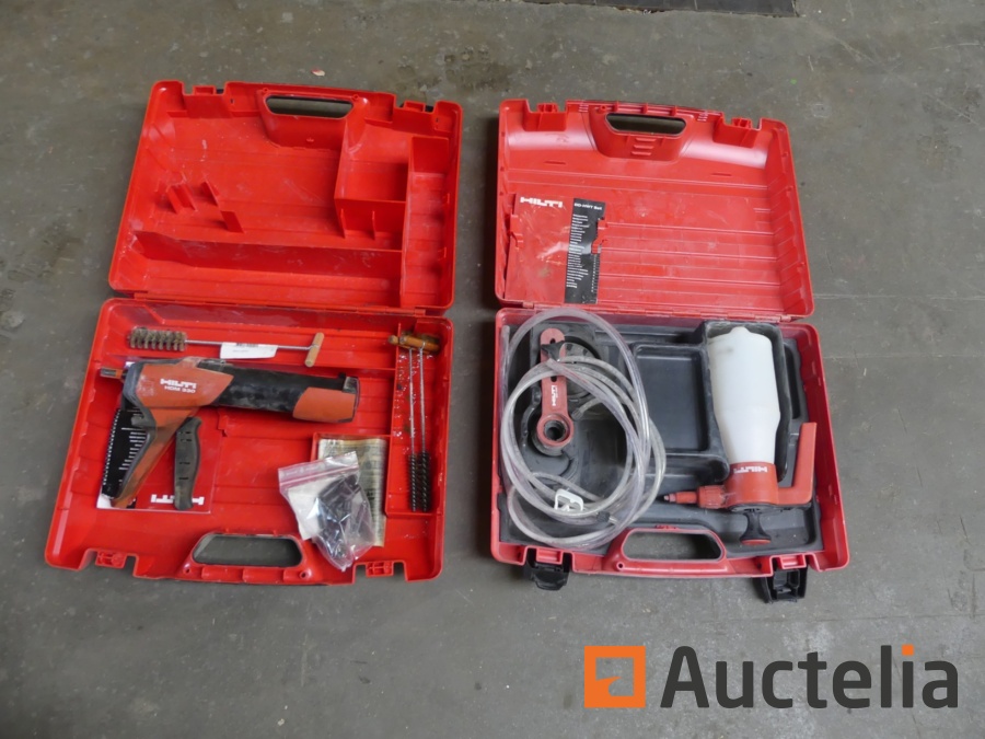 Hilti Double component pistol, Hilti Tile Drilling Kit Construction