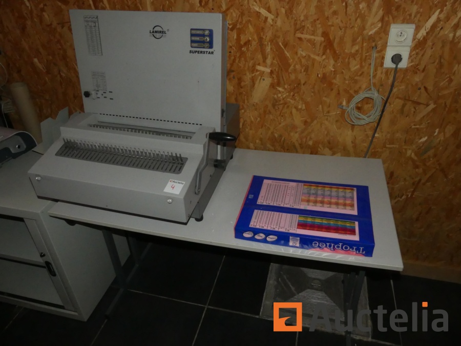 Lamirel SUPERSTAR binding machine Printing & papers Binding machin