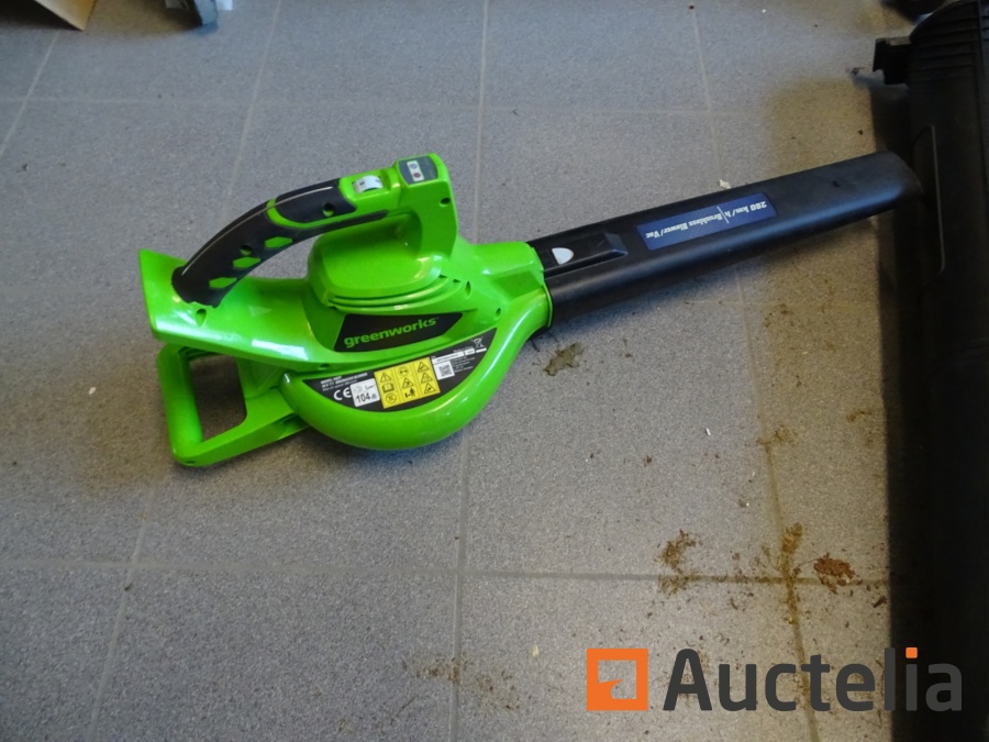 Lawnmower cordless GREENWORKS 2504707 Blower cordless GREENWORKS 24227