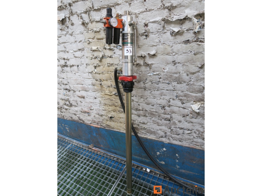 Oil hose reel RAASM 60, RAASM 5 pneumatic oil pump 1/94 Garage Wo