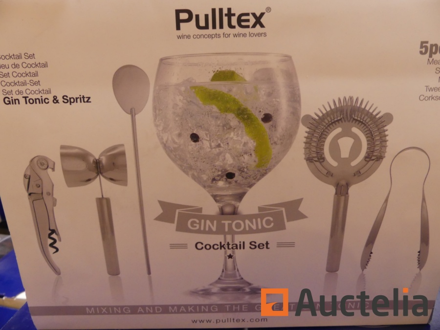 Pulltex gin tonic and spritz cocktail set, Purefizz sparkling cocktail 