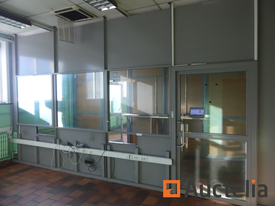 Steel Armored Glass Door Steel Glass Partition Other Industries