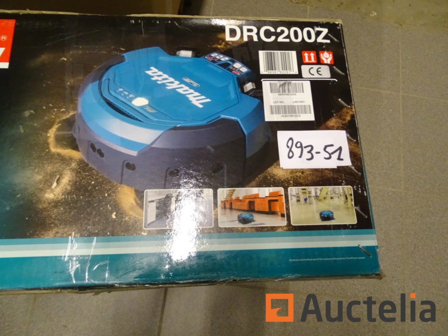 Vacuum cleaner Robot 300 m2 professional 18 V MAKITA DRC200Z