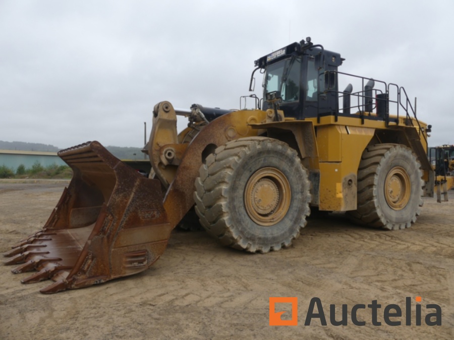 Wheel loader Caterpillar 990H - (Ref 990-5) used at auction - Auctelia