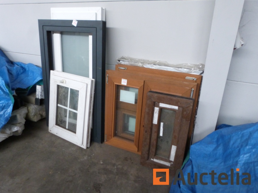 Window frame PVC and wood Construction Construction materials