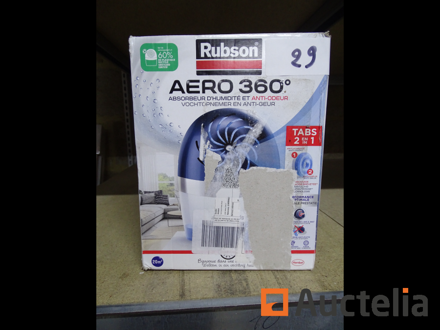 Rubson AERO 360° Absorbeur d'humidité pour pièce…