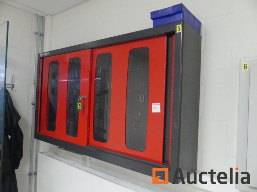 Armoire murale 2 portes coulissantes Accessoire à clés Garage