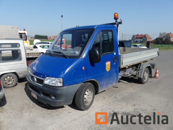 Camion plateau plat Fiat FIAT DUCATO SERIE 9 MAXI AUTOCARRO CABINA