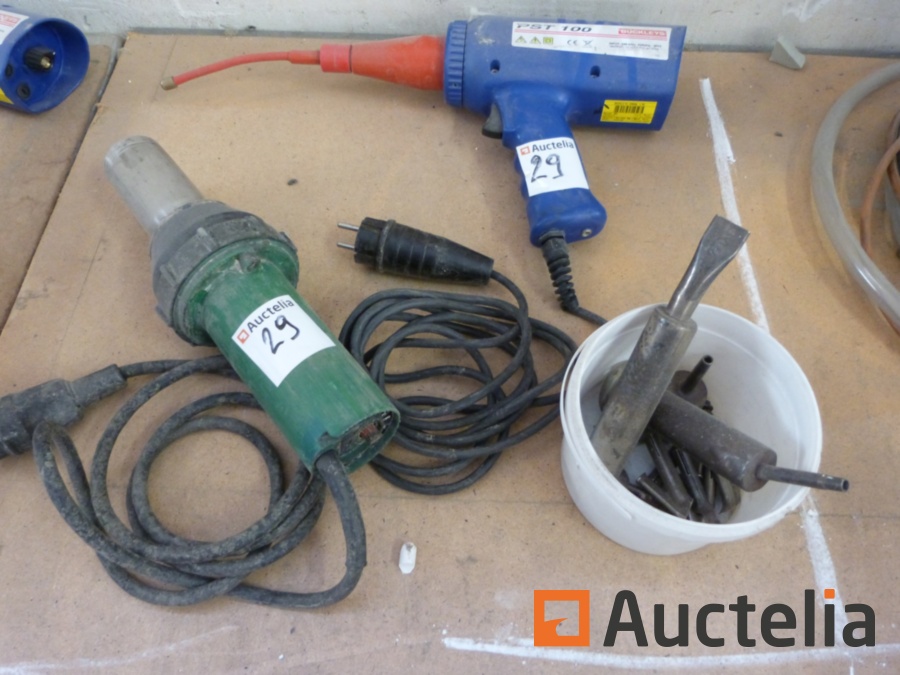 Chalumeau Leister WeldingPen S, Testeur à étincelles Buckleys PST 100