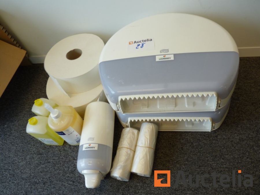 Lot de 20 Dérouleurs Papier Toilette Sensea Vert NEUF - idéal revendeurs