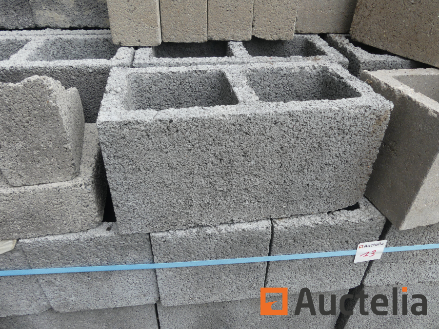 Palette de hotsell bloc beton prix