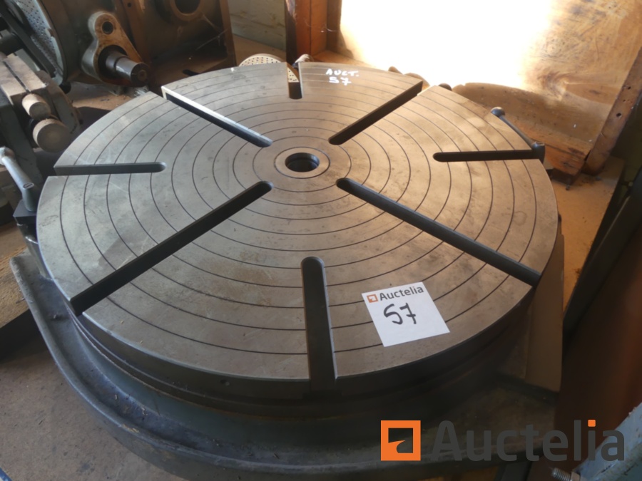 Plateau tournant pour machine outil - Construction / Génie civil - Aut ...
