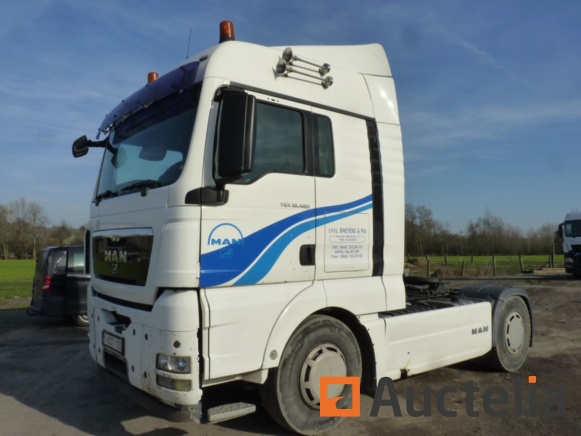 Tracteur routier Man TGX 18-480 06X (2008 - 782600 km) d'occasion aux ...