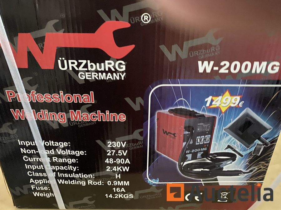 Wurzburg W-200MG poste à souder fil fourré - Outillage à main